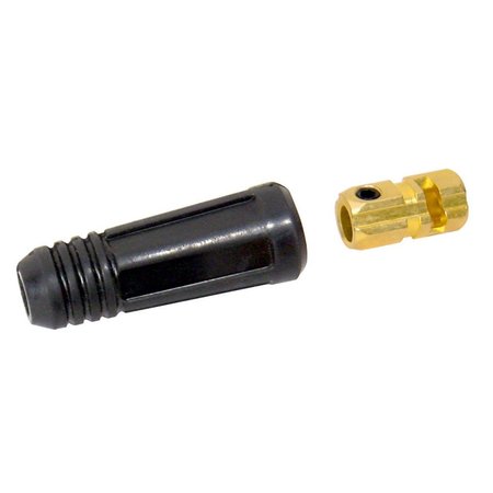 POWERWELD Dinse Style Cable Connector, #1 to #1/0 Cable, Female Only CCD3550-F